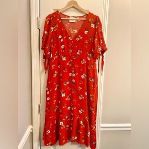 Maeve by Anthropologie Retro Midi Dress — Like New